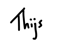 Thijs Verreck signature